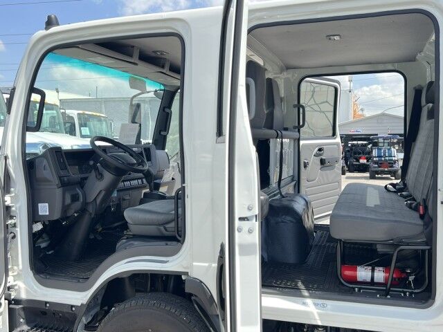 2025 Isuzu NPR-HD Crew Cab DSL 14' BABCO Aluminum Landscape Dump Truck Tampa FL