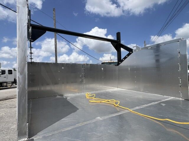 2025 Isuzu NPR-HD Crew Cab DSL 14' BABCO Aluminum Landscape Dump Truck Miami FL
