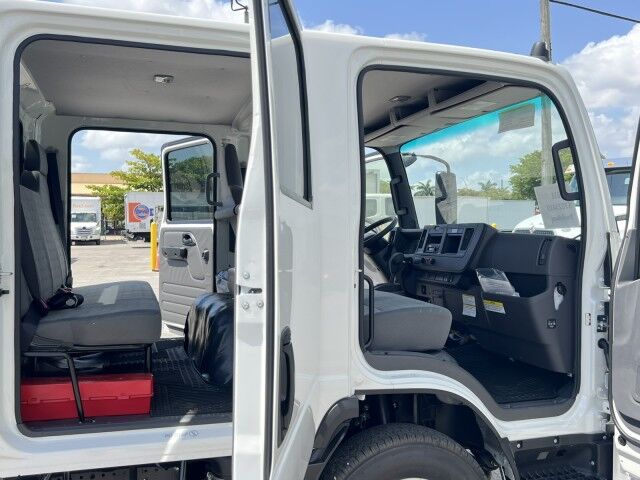 2025 Isuzu NPR-HD Crew Cab DSL 14' BABCO Aluminum Landscape Dump Truck Miami FL