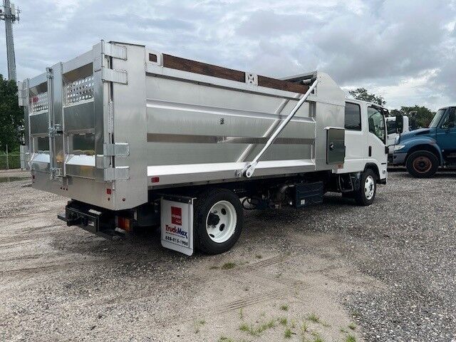 2025 Isuzu NPR-HD Crew Cab DSL 14' BABCO Aluminum Landscape Dump Truck Tampa FL
