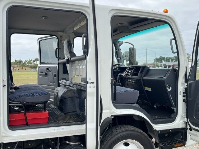 2025 Isuzu NPR-HD Crew Cab GAS 14' Aluminum Landscape Dump Truck Miami FL