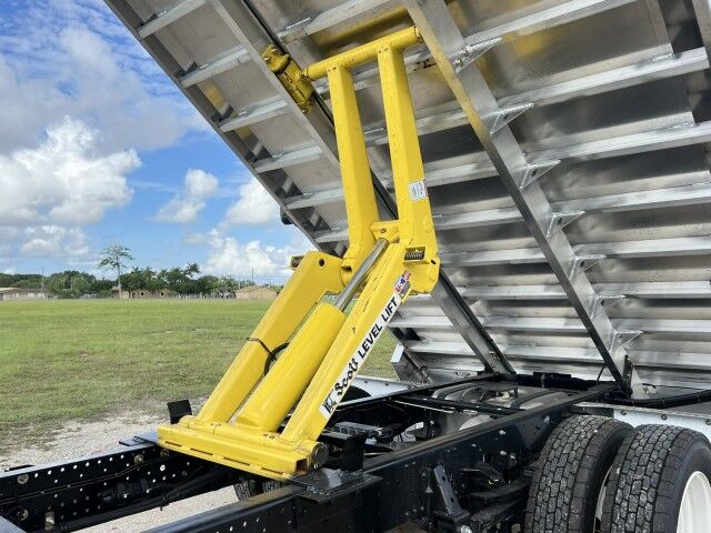 2025 Isuzu NPR-HD Crew Cab GAS 14' Aluminum Landscape Dump Truck Miami FL