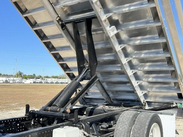 2025 Isuzu NPR-HD Crew Cab GAS 14' BABCO Aluminum Landscape Dump Truck Homestead FL