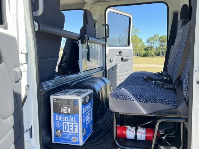 2025 Isuzu NPR-HD Crew Cab GAS 14&apos; BABCO Aluminum Landscape Dump Truck Homestead FL