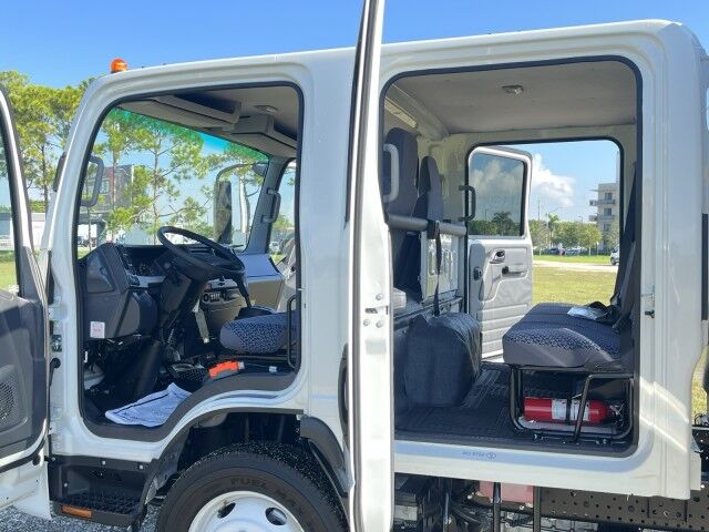 2025 Isuzu NPR-HD Crew Cab GAS 14&apos; BABCO Aluminum Landscape Dump Truck Miami FL
