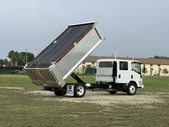 2025 Isuzu NPR-HD Crew Cab GAS 15' BABCO Aluminum Trash Dump Truck Homestead FL