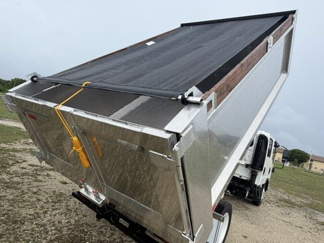 2025 Isuzu NPR-HD Crew Cab GAS 15' BABCO Aluminum Trash Dump Truck Homestead FL