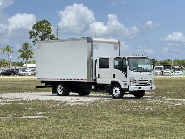 2025 Isuzu NPR-HD Crew Cab GAS 16&apos; Proscape Dry Box Truck Homestead FL