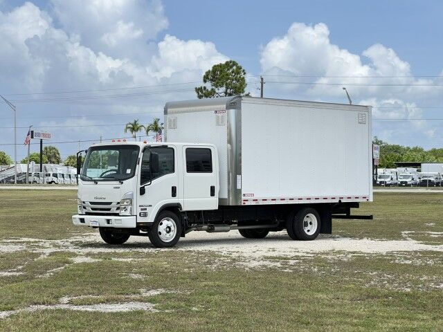 2025 Isuzu NPR-HD Crew Cab GAS 16&apos; Proscape Dry Box Truck Homestead FL