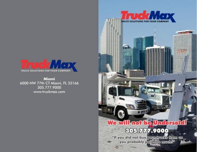 2025 Isuzu NPR-HD Crew cab Aluminum Dovetail Flatbed (Gas) Homestead FL