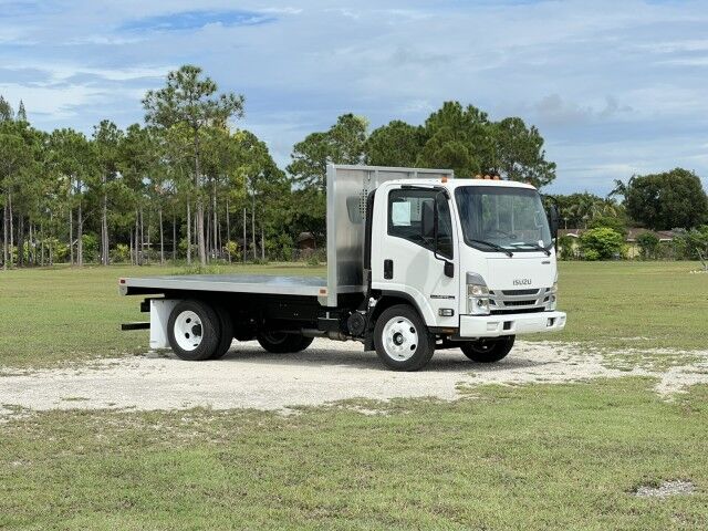 2025 Isuzu NPR-HD GAS 12' BABCO Aluminum Flatbed Truck