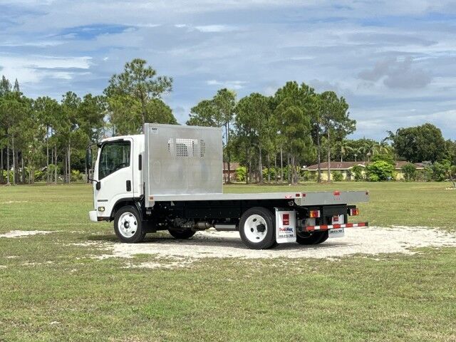 2025 Isuzu NPR-HD GAS 12&apos; BABCO Aluminum Flatbed Truck Homestead FL