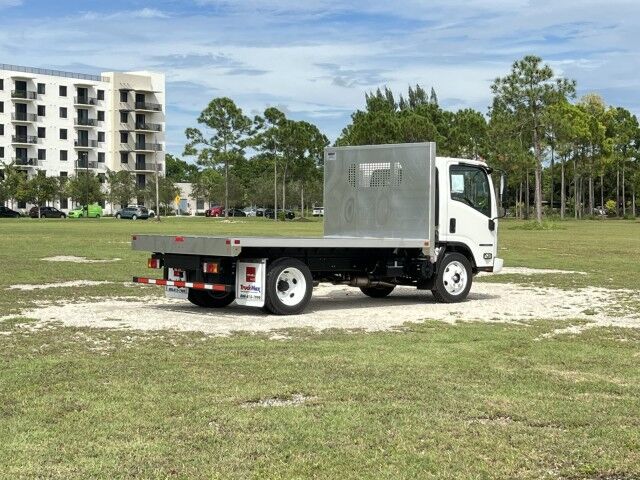2025 Isuzu NPR-HD GAS 12&apos; BABCO Aluminum Flatbed Truck Homestead FL