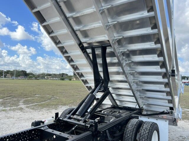 2025 Isuzu NPR-HD GAS 14&apos; BABCO Aluminum Landscape Dump Truck Homestead FL