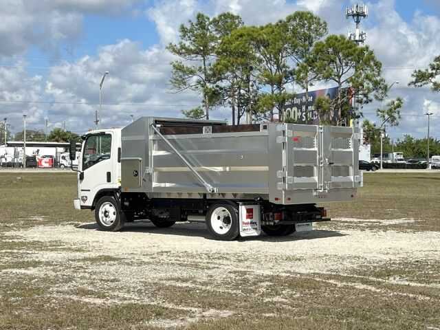 2025 Isuzu NPR-HD GAS 14&apos; BABCO Aluminum Landscape Dump Truck