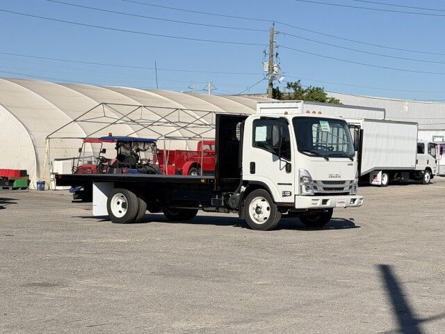 2025 Isuzu NPR-HD GAS 16' BABCO Steel Flatbed Truck Miami FL