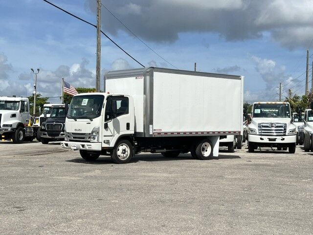 2025 Isuzu NPR-HD GAS 16' Dry Box Truck Miami FL