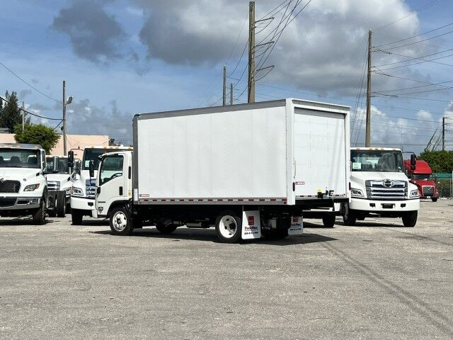 2025 Isuzu NPR-HD GAS 16' Dry Box Truck Miami FL