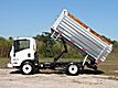 2025 Isuzu NPR-XD 12' BABCO Aluminum Landscape Dump Truck (Diesel)