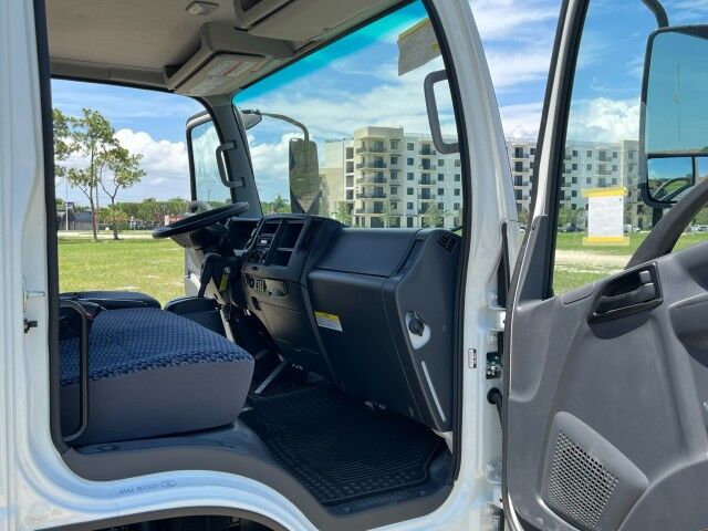 2025 Isuzu NPR-XD Crew Cab 14+5 Steel Landscape Flatbed Dove Tail Homestead FL