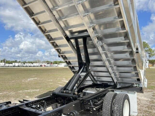 2025 Isuzu NPR-XD Crew Cab DSL 14&apos; BABCO Aluminum Landscape Dump Truck Homestead FL