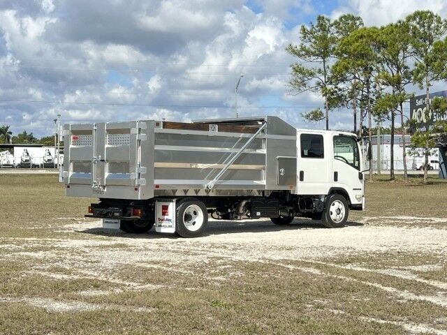 2025 Isuzu NPR-XD Crew Cab DSL 14&apos; BABCO Aluminum Landscape Dump Truck Homestead FL