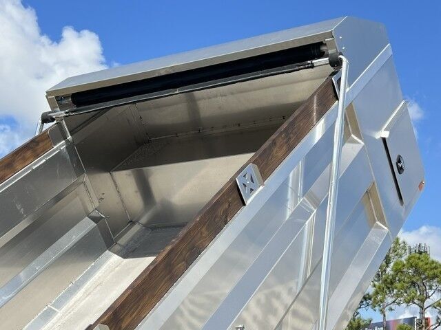 2025 Isuzu NPR-XD Crew Cab DSL 14&apos; BABCO Aluminum Landscape Dump Truck Homestead FL