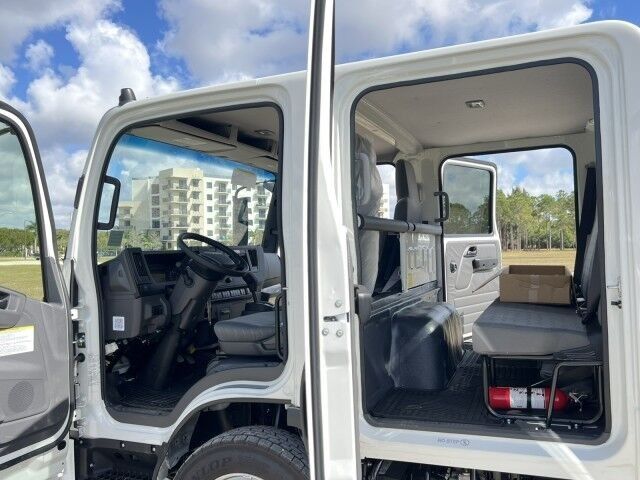 2025 Isuzu NPR-XD Crew Cab DSL 14&apos; BABCO Aluminum Landscape Dump Truck Homestead FL