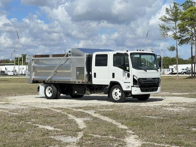 2025 Isuzu NPR-XD Crew Cab DSL 14' BABCO Aluminum Landscape Dump Truck Miami FL