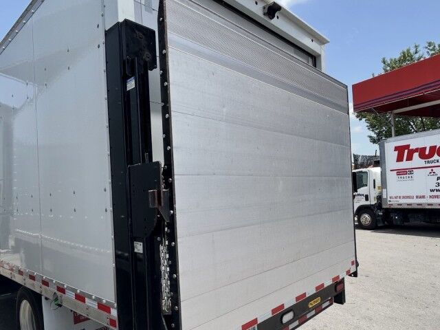 2025 Isuzu NPR-XD Crew Cab DSL 16' Dry Box Truck with Aluminum Rail Gate