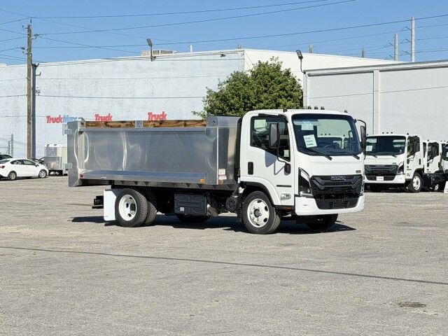 2025 Isuzu NPR-XD DSL 14' BABCO Aluminum Landscape Dump Truck Miami FL