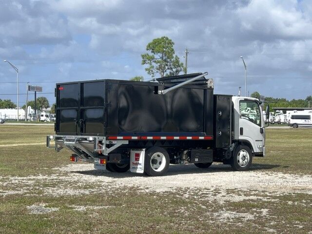 2025 Isuzu NRR 12' BABCO Steel Dump Truck with Tunnel Toolbox and Lift Gate Homestead FL