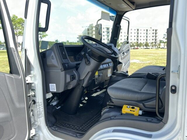 2025 Isuzu NRR 12&apos; BABCO Steel Dump Truck with Tunnel Toolbox and Lift Gate Homestead FL