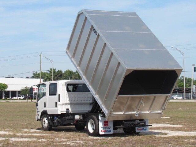 2025 Isuzu NRR Crew Cab 14&apos; Aluminum Chipper Dump Truck Homestead FL