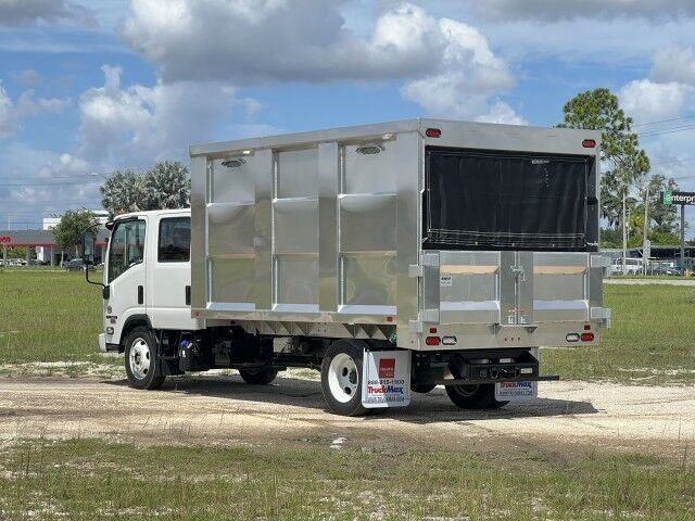 2025 Isuzu NRR Crew Cab 14&apos; BABCO Aluminum Chipper Dump Truck