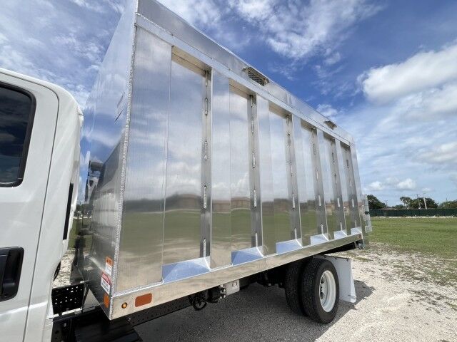 2025 Isuzu NRR Crew Cab DSL 14' BABCO Aluminum Chipper Landscape Dump Truck Homestead FL