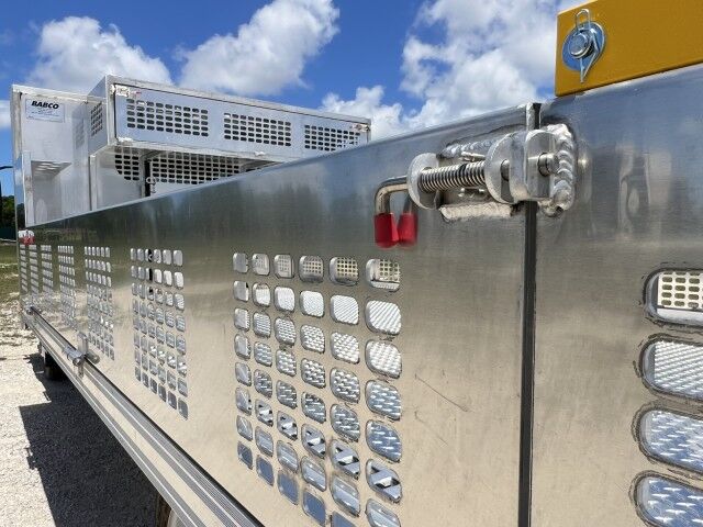 2025 Isuzu NRR Crew Cab GAS 14+5 BABCO Aluminum Dovetail Flatbed Truck Miami FL