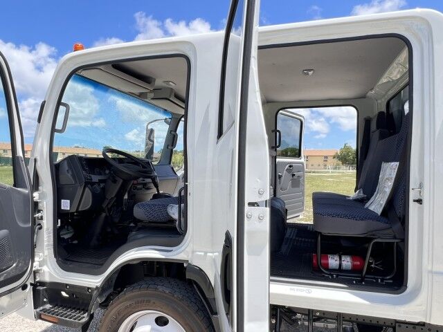 2025 Isuzu NRR Crew Cab GAS 14+5 BABCO Aluminum Dovetail Flatbed Truck Miami FL