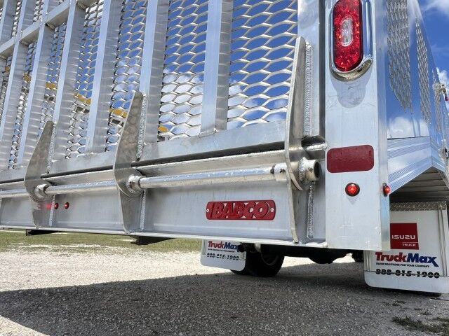 2025 Isuzu NRR Crew Cab GAS 14+5 BABCO Aluminum Dovetail Flatbed Truck Miami FL