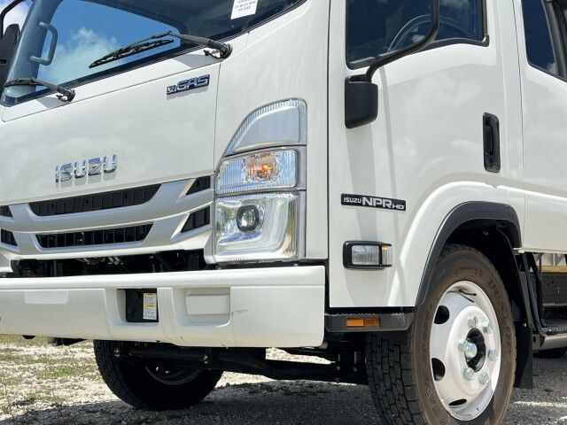 2025 Isuzu NRR Crew Cab GAS 14+5 BABCO Aluminum Dovetail Flatbed Truck Miami FL