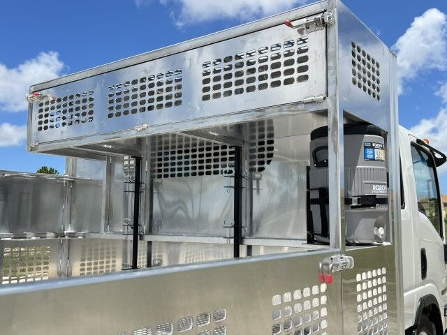 2025 Isuzu NRR Crew Cab GAS 14+5 BABCO Aluminum Dovetail Flatbed Truck Miami FL