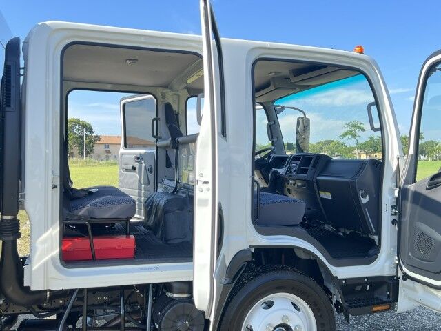 2025 Isuzu NRR Crew Cab GAS 14&apos; BABCO Aluminum Landscape Dump Truck Miami FL
