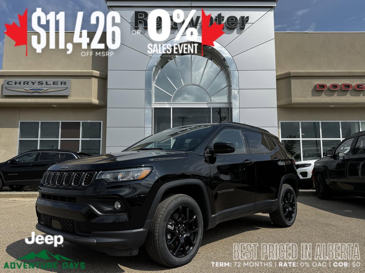 2025 Jeep Compass Altitude 4x4 | 2L Turbo | Sunroof | Power Liftgate | Backup Camera