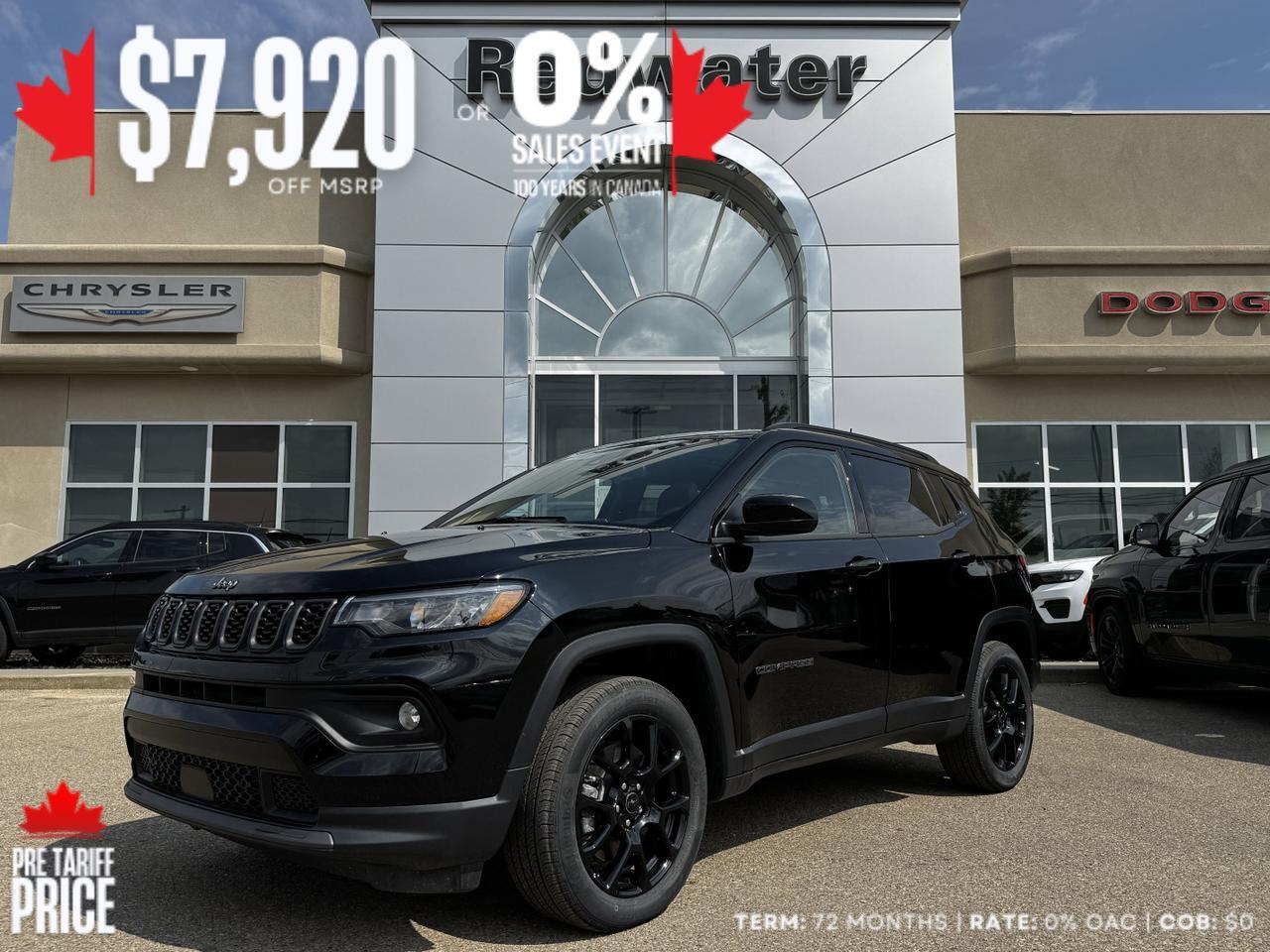 2025 Jeep Compass Altitude 4x4 | 2L Turbo | Sunroof | Power Liftgate | Backup Camera