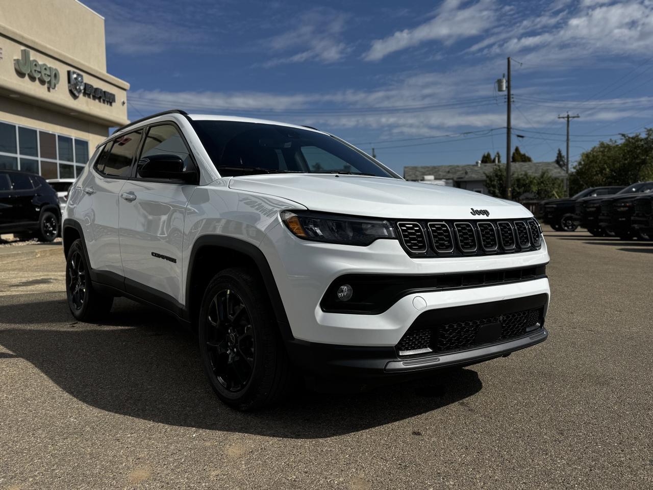 2025 Jeep Compass Altitude 4x4 SUV | Turbocharged Engine | Leatherette Seats | Power Liftgate | Backup Camera Redwater AB