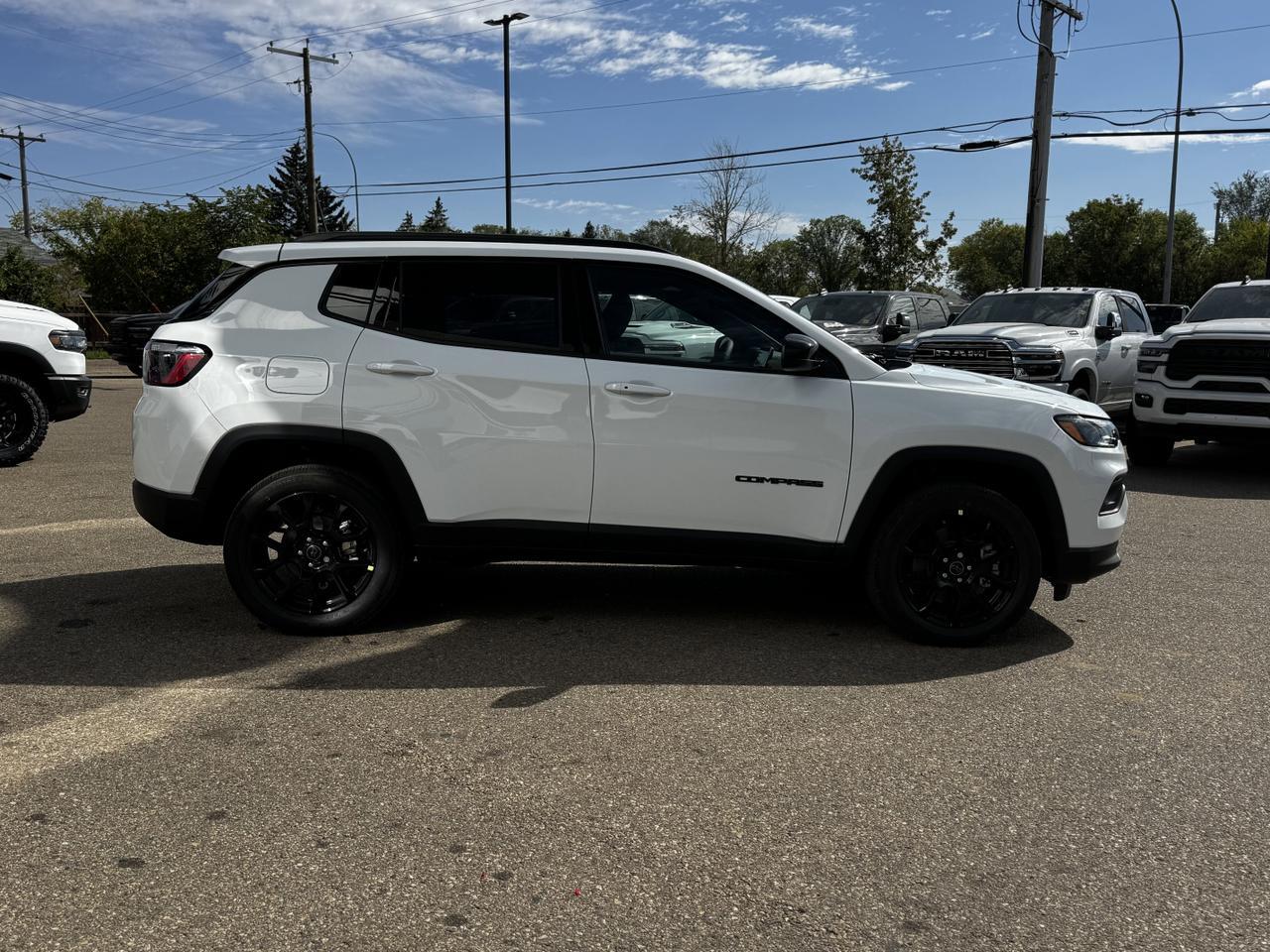 2025 Jeep Compass Altitude 4x4 SUV | Turbocharged Engine | Leatherette Seats | Power Liftgate | Backup Camera Redwater AB