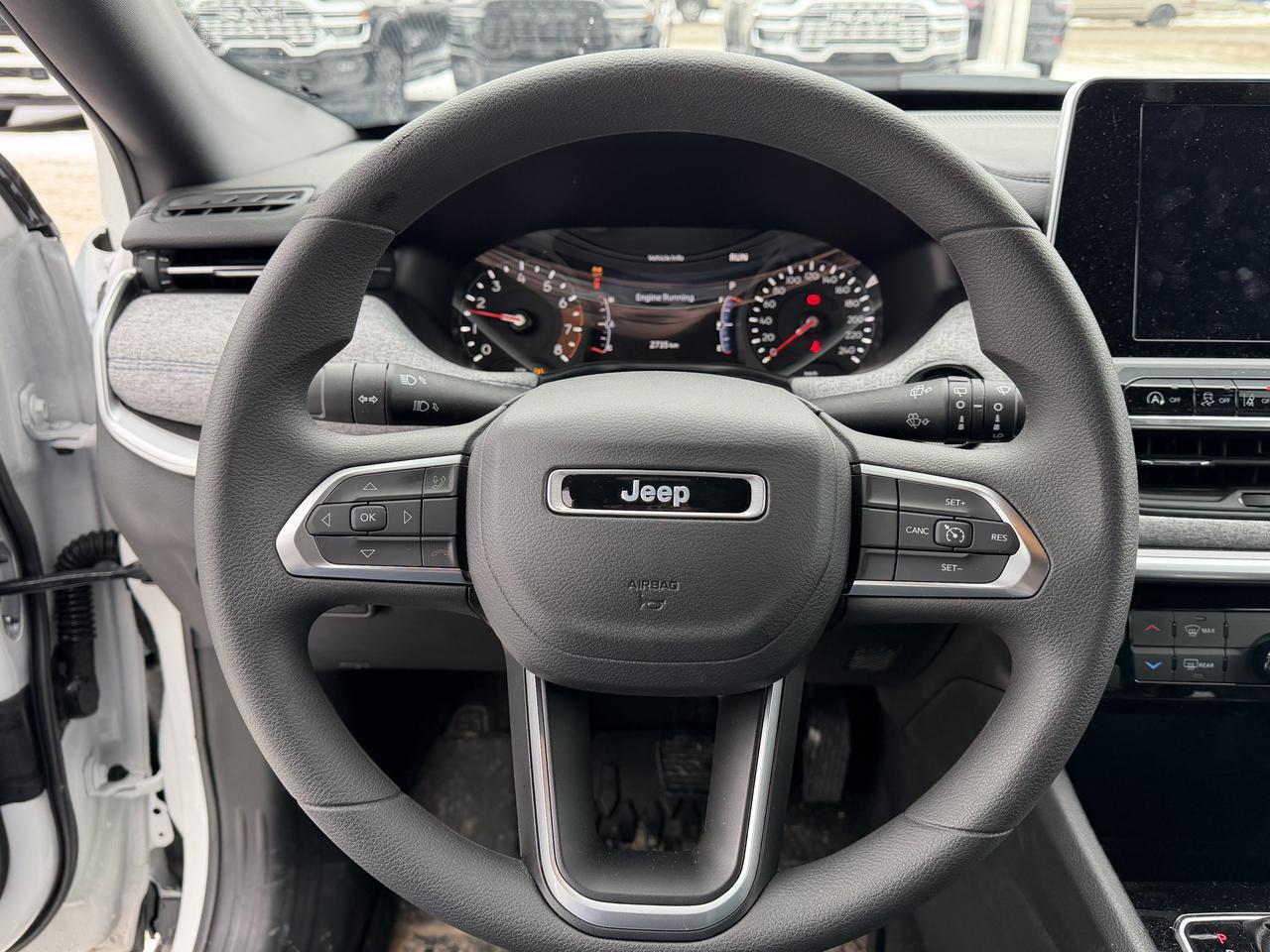 2025 Jeep Compass Sport 4x4 | 2L Turbo | Low KMs | Heated Seats | Rearview Camera | Bluetooth | Towing Capability Redwater AB
