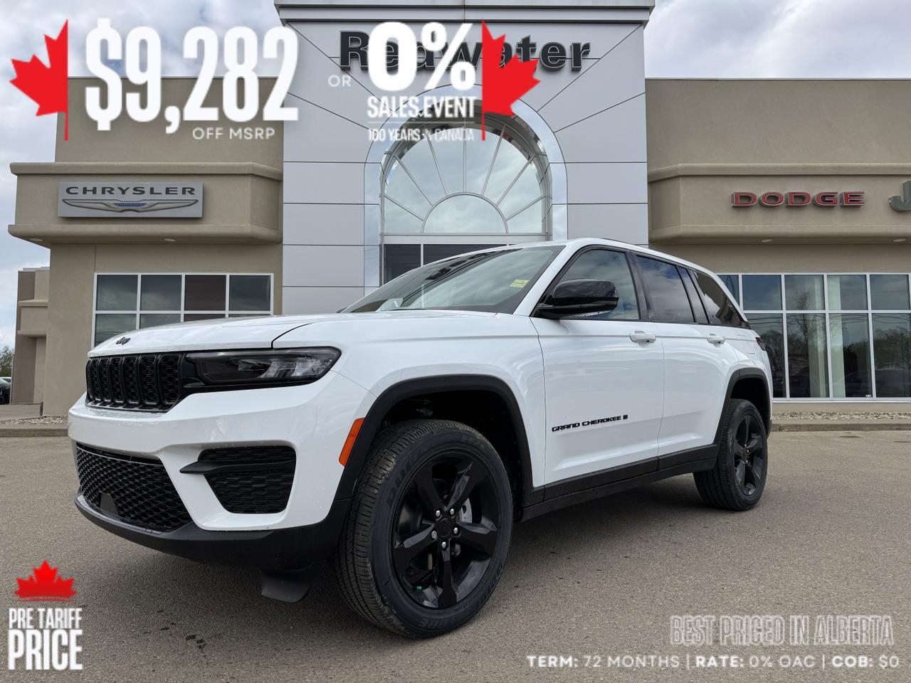 2025 Jeep Grand Cherokee Altitude 4x4 | V6 | Sunroof | 5 Passenger | Heated Seats | Power Liftgate