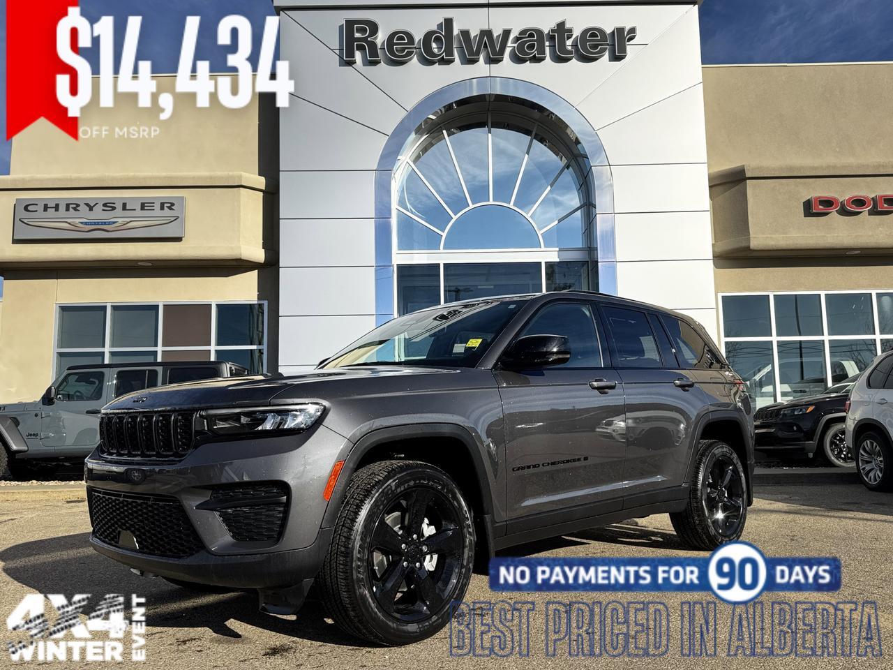 2025 Jeep Grand Cherokee Altitude Laredo 4x4 | V6 | Leather | Sunroof | Heated Seats | 5 Passenger