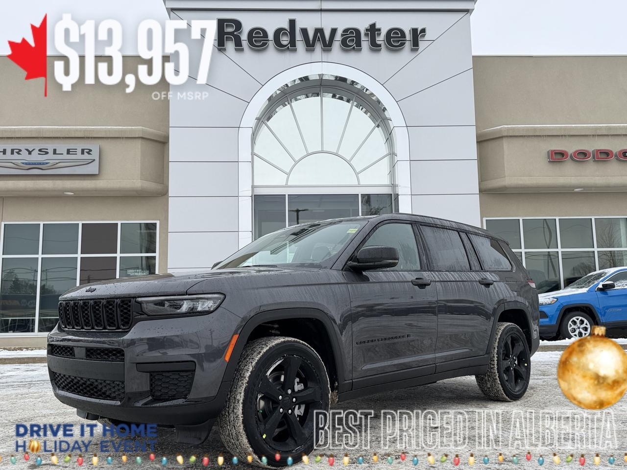 2025 Jeep Grand Cherokee L Altitude 4x4 | V6 | Sunroof | Power Liftgate | Remote Start